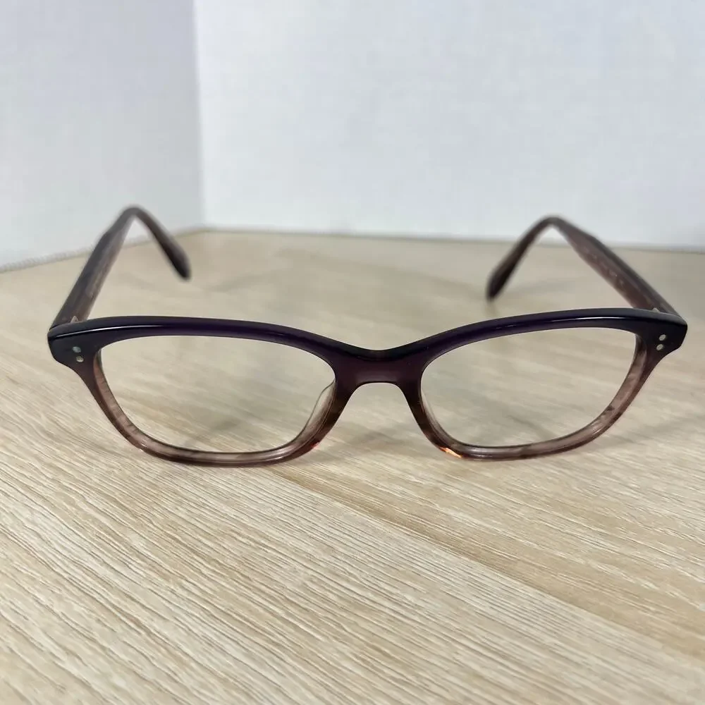 Oliver Peoples OV5224 1418 Ashton Eyeglasses Pink Translucent Frames 52-17-140